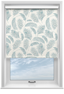 Pampas Grass, Blue Topaz - Roller Blind
